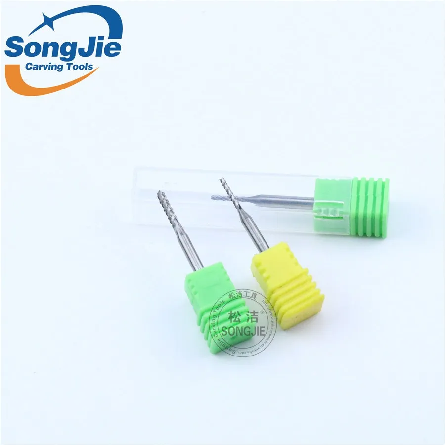 Corn Teeth End Mill PCB Milling Cutter CNC Router Bits Printed Circuit Board Cutter