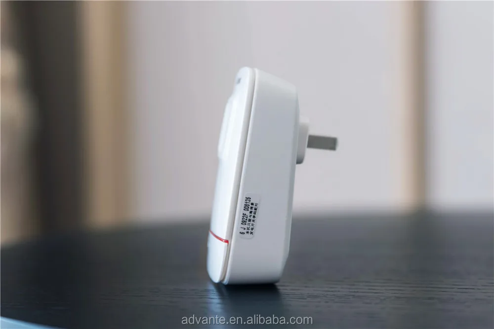 Self-powered wireless doorbell push button patent protected no battery doorbell