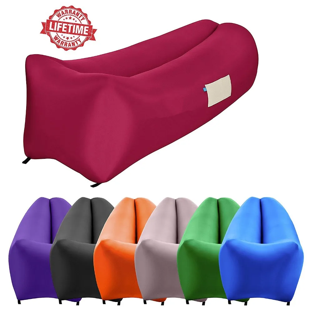 Ленивый лежак laybag, надувной гамак/надувной диван, спальная сумка для помещений