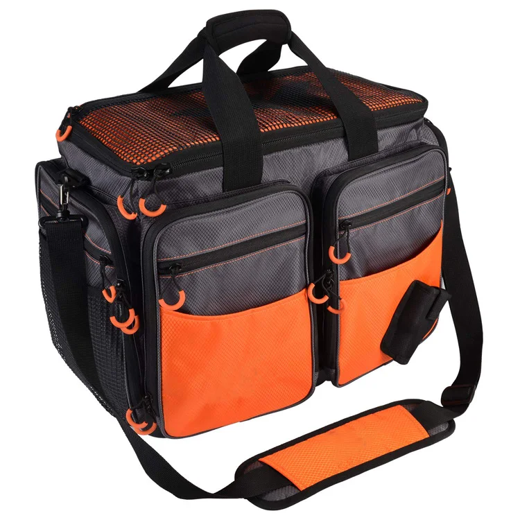 Durable Carp Fishing Bag Box,Saltwater Resistant Fishing Shoulder Bag