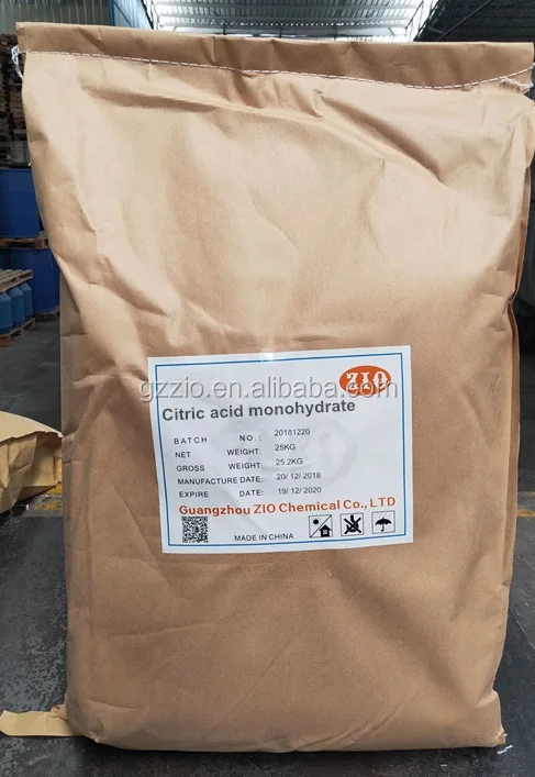 
Factory direct supply cheapest citric acid e330 citric acid anhydrous powder for food additives or industrial 