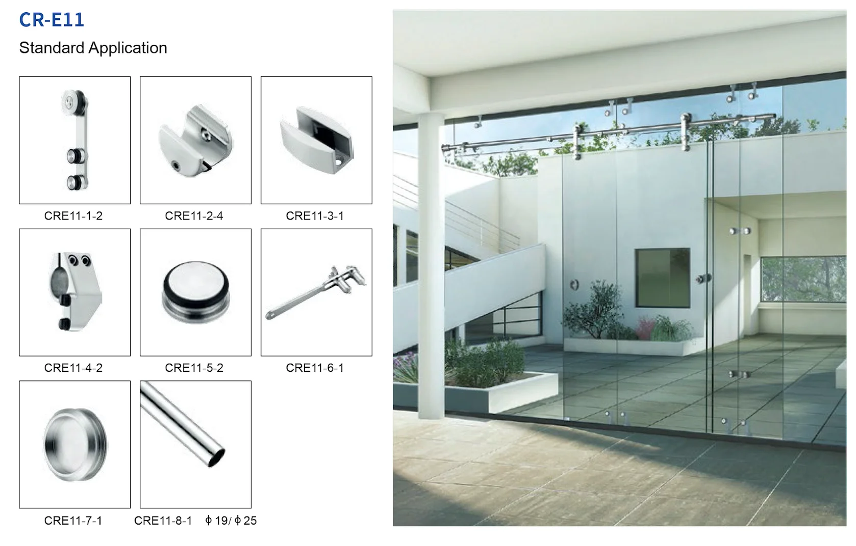 
Sliding door roller for Shower room 304 Stainless steel Glass door accessory 
