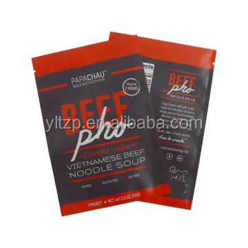 Закрывающийся закуска стоьте вверх мешок молнии/пластичная алюминиевая фольга выровнял упаковывая мешок для сухой еды/говядины дерки