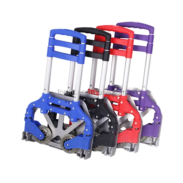 
hot sale aluminum folding heavy duty foldable 2 wheels hand trolley 