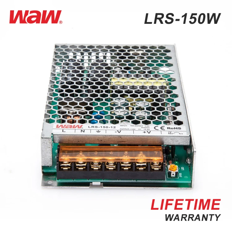 WODE 120w Smps 12v 5v Switch Mode Power Supply Dual Output Led Transformer