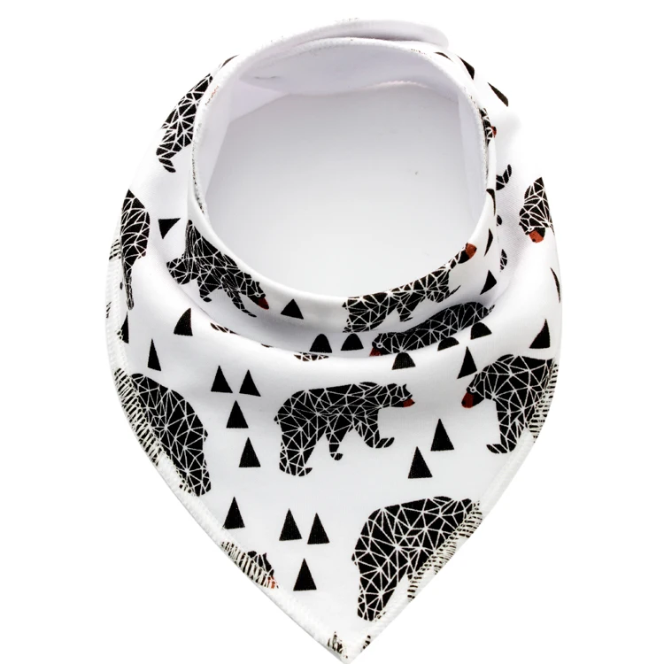 
Ananbaby Bandana Drool Bibs Easily Wipes Clean Silicone Triangle Custom cute baby bibs 