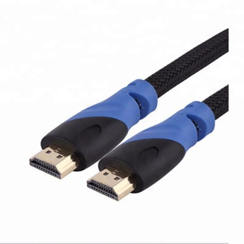 High quality 1.5m 3m 5m 10m 24k Gold Plating 19+1 bare copper 4K 60hz 2.0 hdmi cable for tv box