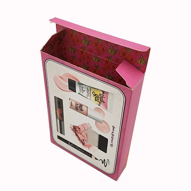 Wholesale Custom black gift boxes wig hair clothing cosmetics packaging box custom logo gift box