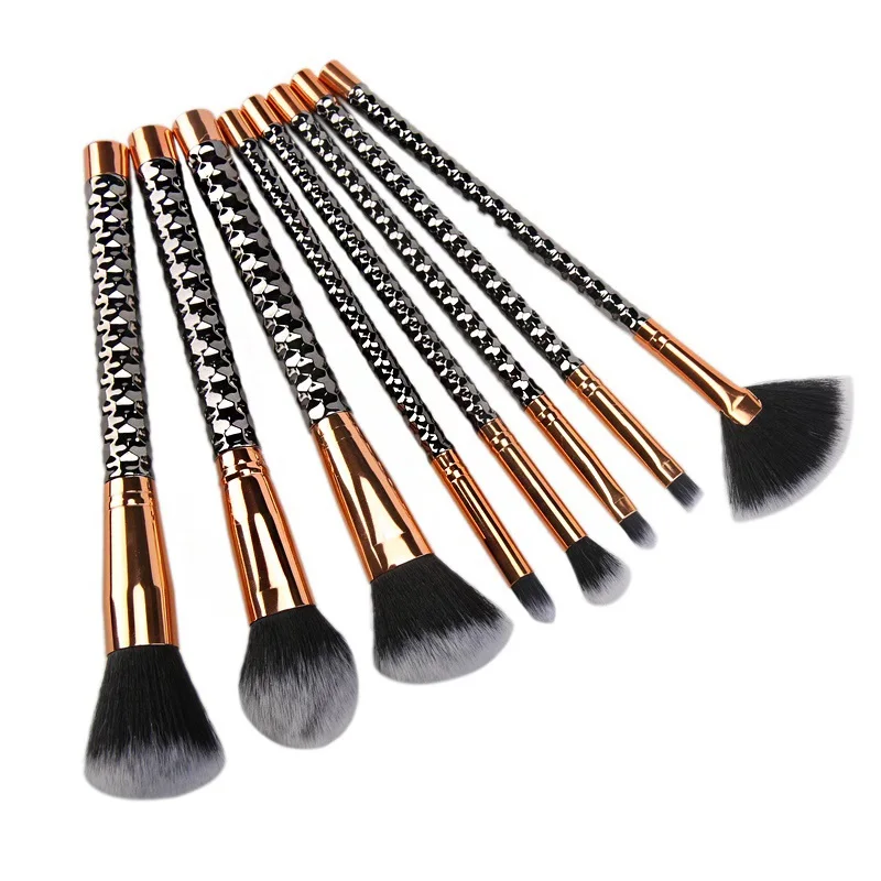 New Professional Synthetic Hair Eyeshadow Brushes Set 8 Pcs Makeup Brushes For Eye Makeup Tool Kit And Face Makeup
