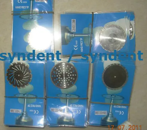 Dental diamond disc and rotary instruments and cutting disc