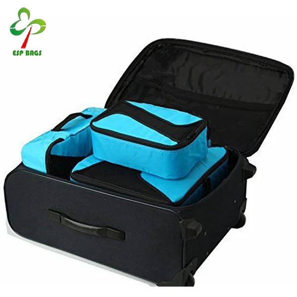 5 Pieces storage organizer travel bags, light breathable mesh luggage organizer, practical roomy packing cube set with shoe bag