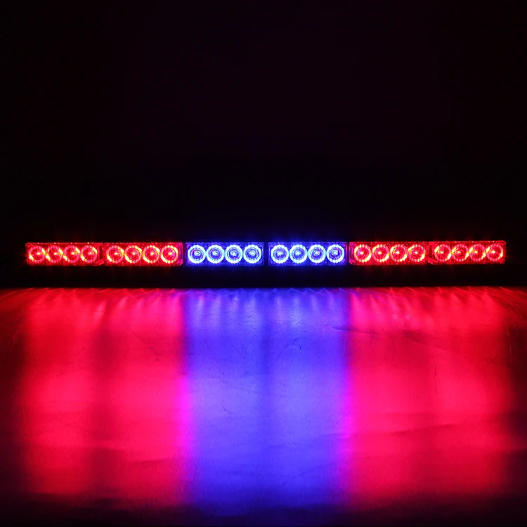 
luces de policia police strobe car led warning light bar 