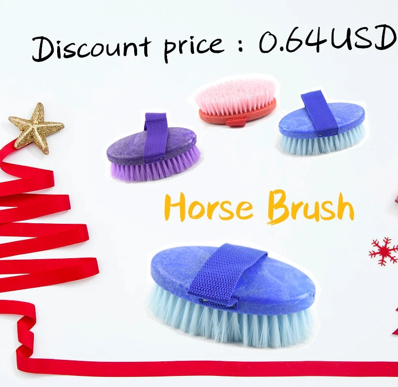 Best selling colorful Horse brushes