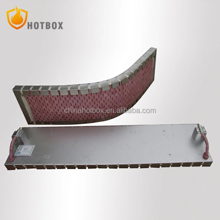 Preheating Treatment  heat treatment electric flexible ceramic rope heater element IR heating pad