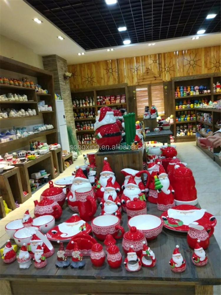 Santa Claus High Temperature Stoneware Coffee Mug Christmas Mugs Party Modern Water Cup Unique Ceramic Cup Gifts Xmas 3d 12oz