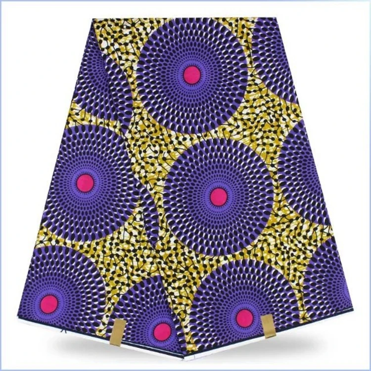 African wax prints holland real cotton wax print fabric for clothes
