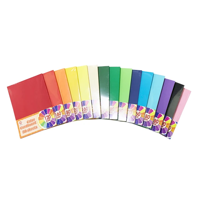 
Craft paper A4 size color paper sheet color cardboard for handicraft 