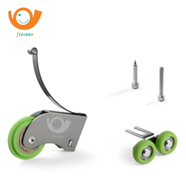 aluminum framed furniture sliding door plastic wheel roller with sliding door track