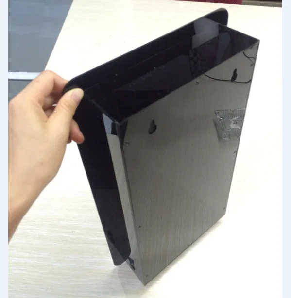 RGB color changing custom wholesale acrylic plexiglass advertising backlit led light box