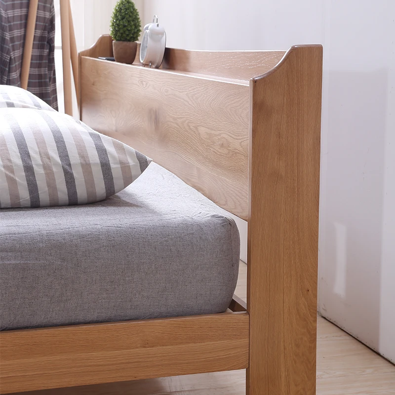 Japanese Style Latest Solid Wood Bed