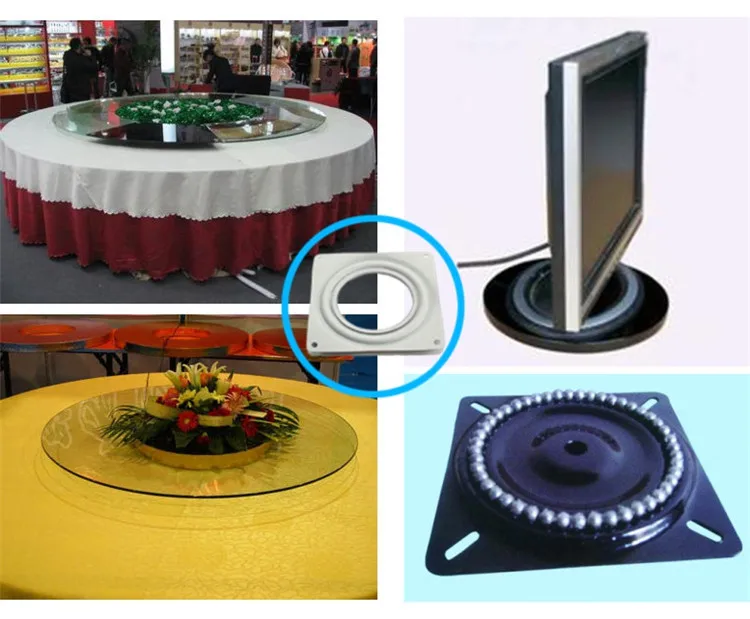 furniture fittings 4' Lazy Susan Turntable Bearing Rotating Swivel Plate Metal Turntable Bearing