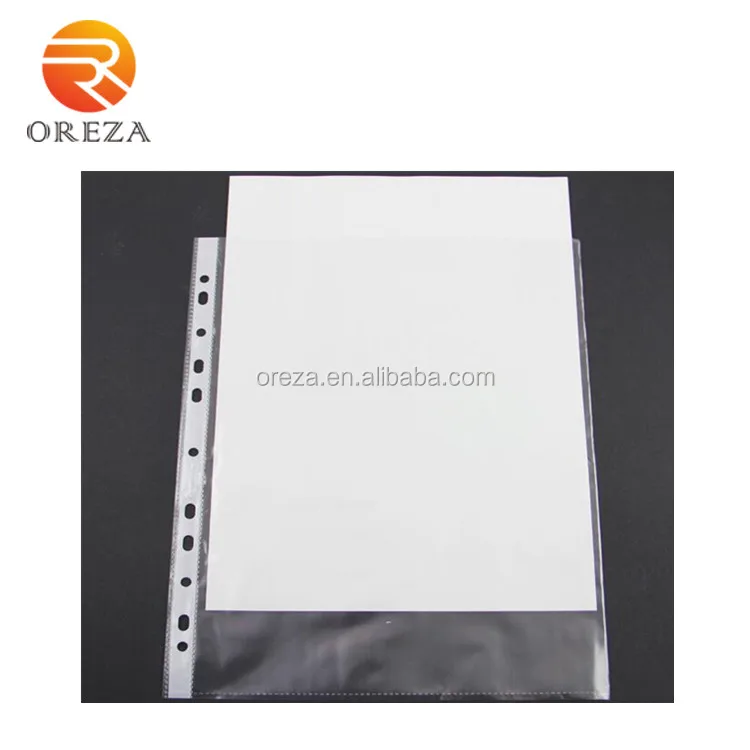 Office & school supplies 11 hole clear file bag