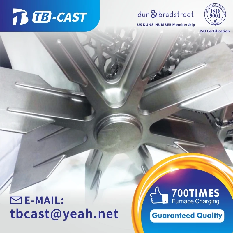 The best stainless steel  HT40  HH40  HK40  1.4848 alloy steel cast iron furnace fan