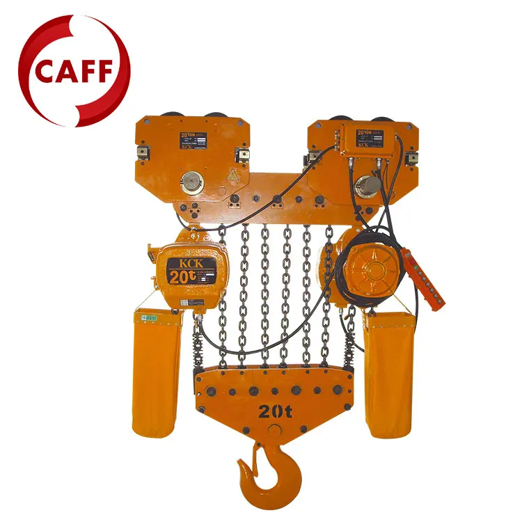 1T Китай Лучшая цена механическая Электрическая цепная таль с тележкой