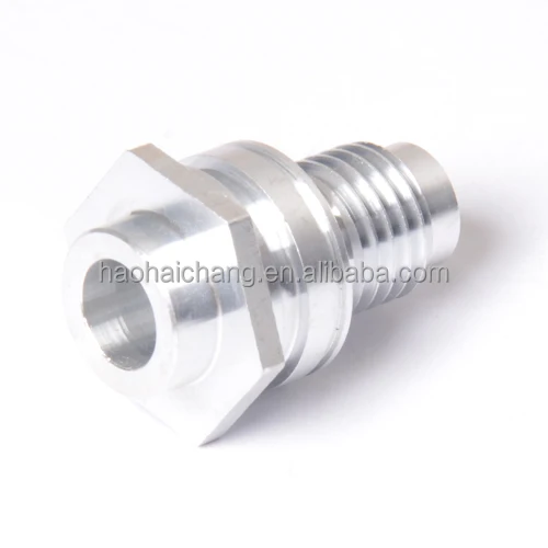 Custom metal stainless steel left hand thread flange bushing
