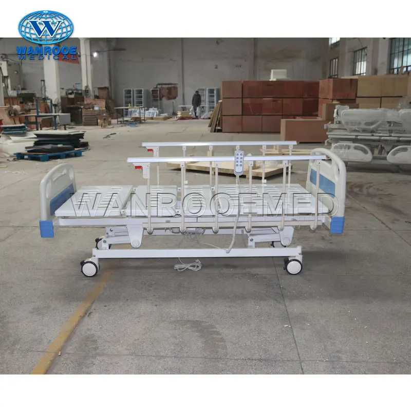 BAE303 медицинская Регулируемая электрическая портативная Больничная кровать для кормления с 3 кривошипами