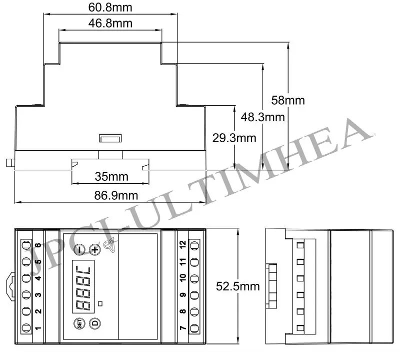 Type 2DN digital display electronic controller