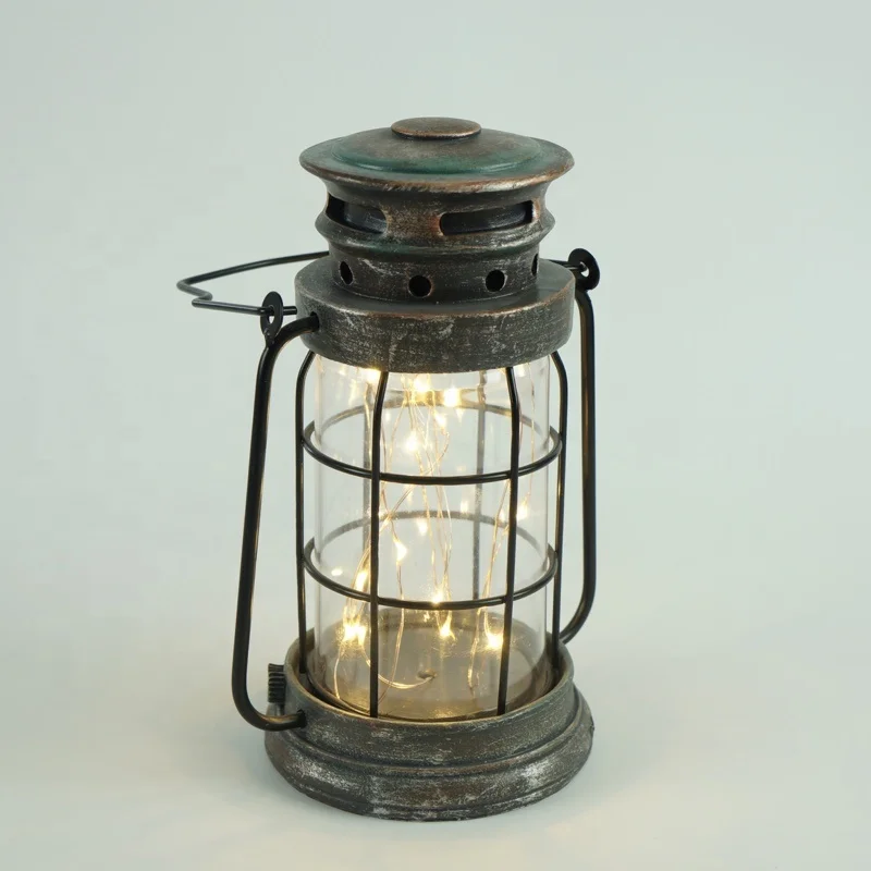Good Quality Outdoor Portable Decorative Vintage Kerosene Oil Lantern Table Lamp