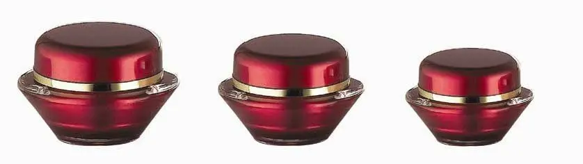 selling on the world excellent quality see like flying saucer silk-screen solid glue Usage lip balm container jar