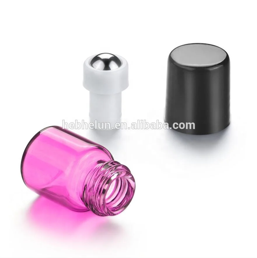 Top Selling Sample Test 1ml 2ml 3ml Cosmetic Fragrance Perfume Roll On Glass Bottles