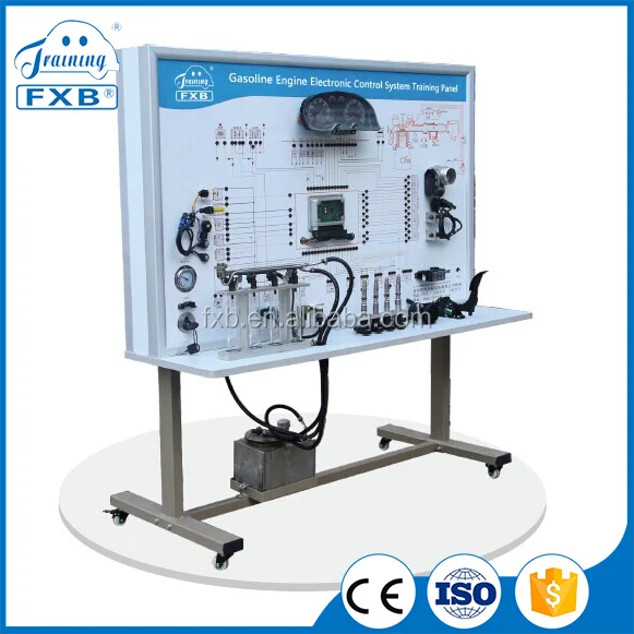 Gasoline Engine Electronic Control System Training Panel educational driving simulator electronics trainer