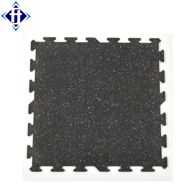 High Quality Interlocking Rubber Gym Floor For Crossfit