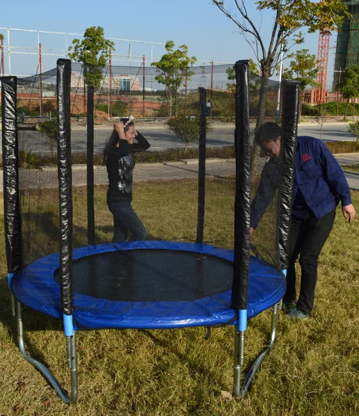 springless round trampoline for sale