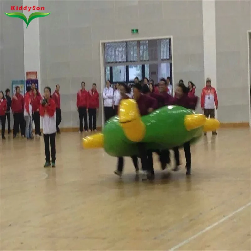 inflatable The Race Tortoise and rabbit racing inflatable team building games equipment for kids