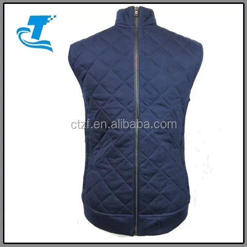 
OEM new design breathable autumn men quilted golf vest 