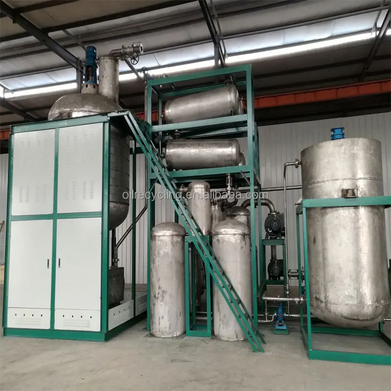 
Yellow Diesel Oil Producing Processing Plant for Waste Mineral Lube Oil 