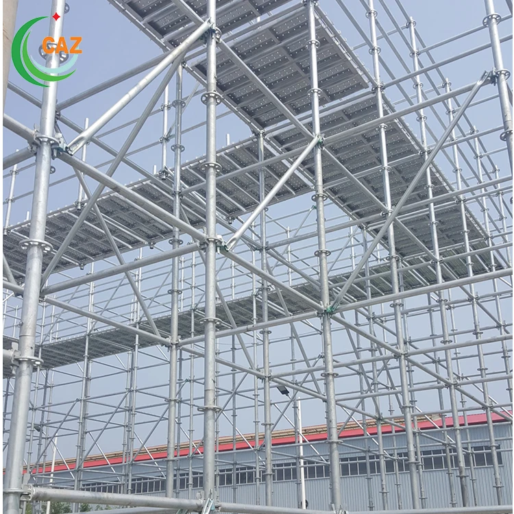 
Australia Standard Hot Dip Galvanized Layer Ringlock Scaffolding System 