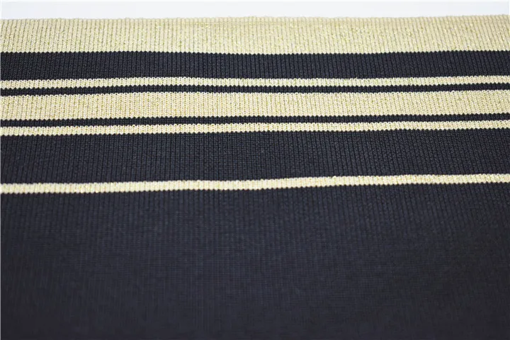 1*1  5cm design organic rib fabric