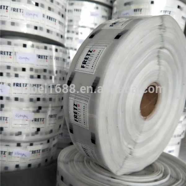  2021 popular Dongguan Factory Manufacture Roll Heat Transfer Clothing Label Custom heat transfer labels for clothing