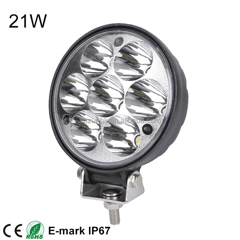 Factory directly 4inch 21w led 12v work light for marine