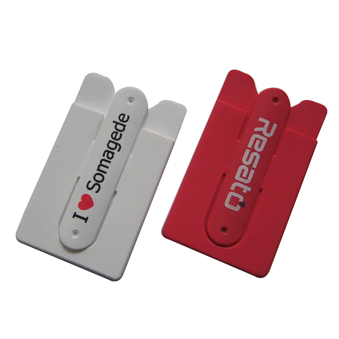 
New Multi Function Silicon Pouch Pocket Silicone Smartphone Wallet With Stand & Cord Organizer 