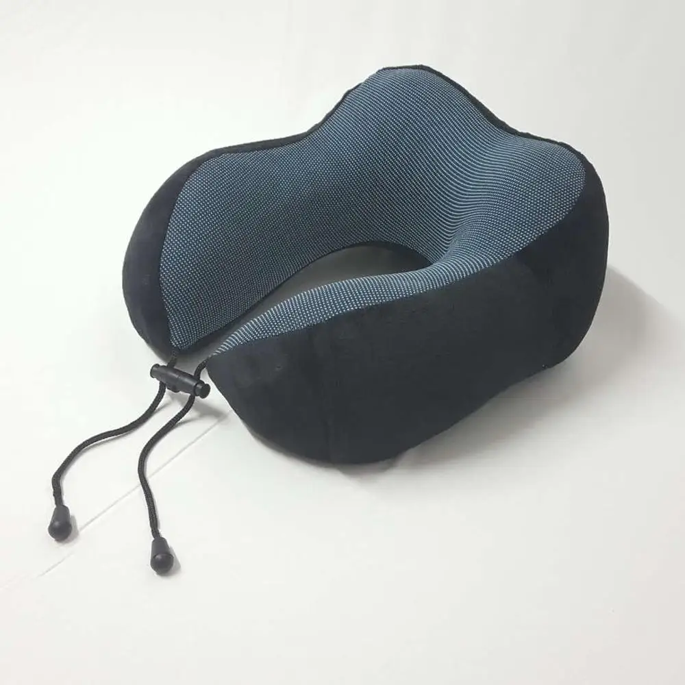 Custom Design Office Napping Sleep U Shape Soft Neck Rest Memory Foam Pillow Cushion