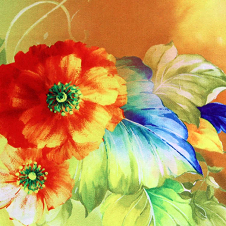 Custom Textile Modern Cotton Print Curtain Fabric custom fabric printing malaysia