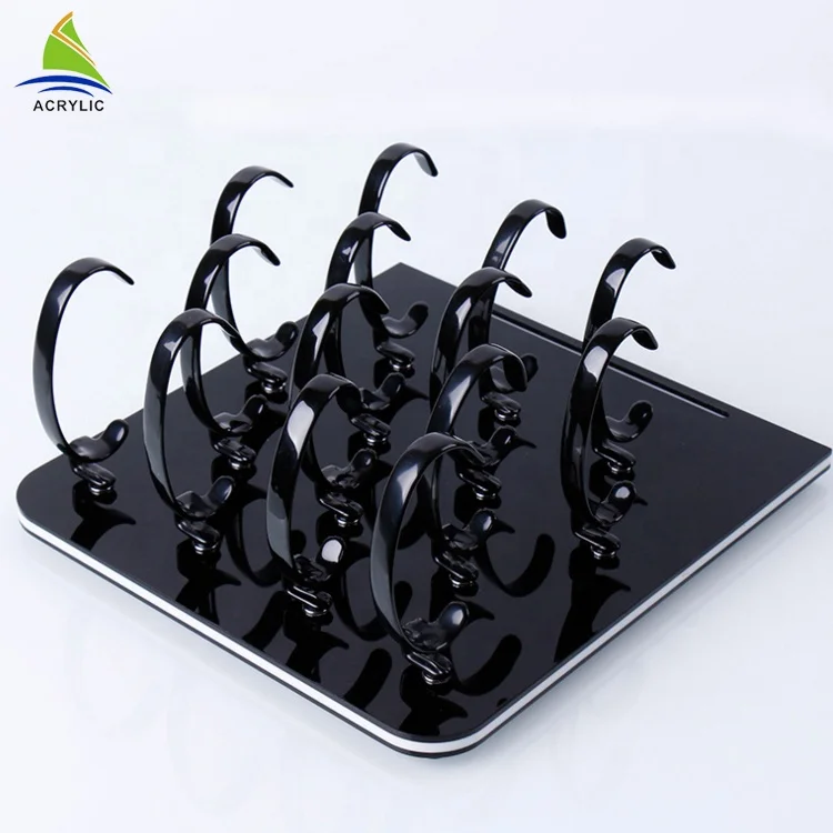 Factory Customize Classic Acrylic Display Stand For Watches Wholesale Acrylic Wrist Watch Showcase Display