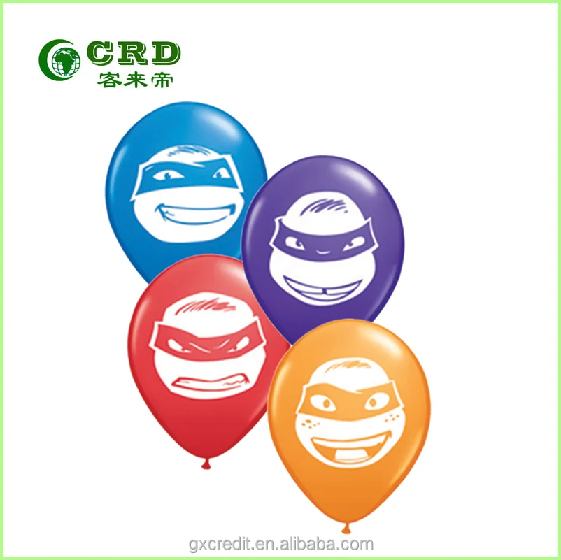 china wholesale balloons with animal printed photo inflatable cartoon character balloons