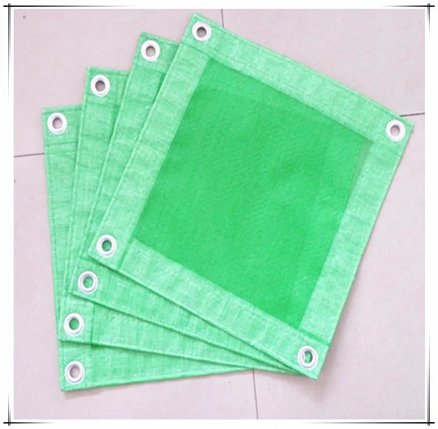 
130g white 1.8*5.1m Thailand fireproof pvc mesh sheet 